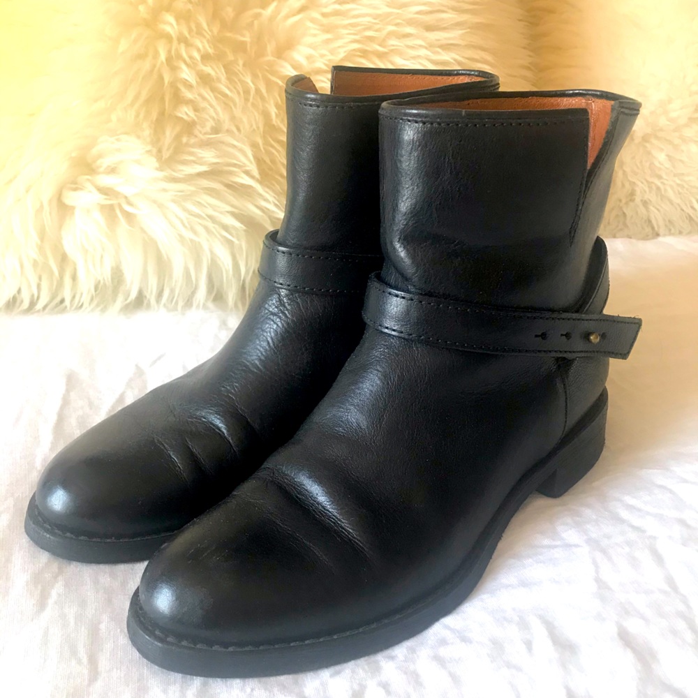 Madewell Moto Biker Bootie size 8